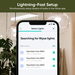 (Refurbished) Wyze Bulb Color BR30