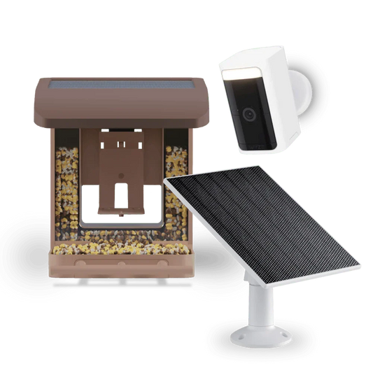 Bird Feeder Wireless Camera Bundle