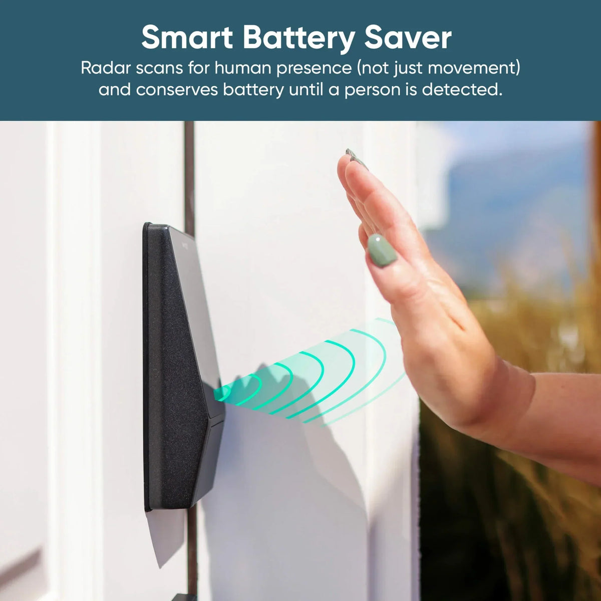 Battery Video Doorbell + Palm Lock