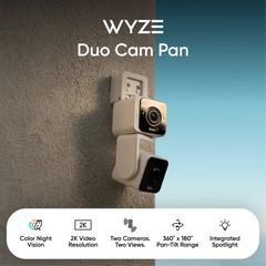 (Refurbished) Wyze Duo Cam Pan