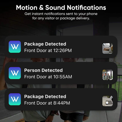 (Refurbished) Wyze Duo Cam Battery Doorbell
